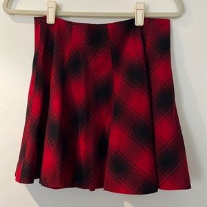Polo Ralph Lauren plaid mini skirt